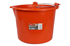 Ведро для красок и смесей оранжевое 20л ударопрочное PROFI DECOR ВИА