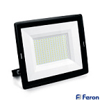 Прожектор светодиодный ДО-200w 6400К 19000Лм IP65 черный FERON ВИА