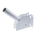 Кронштейн КР-2 регулируемый под монтажную ленту белый D 45 мм Переноска ВИА