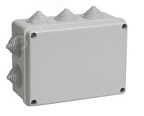 Коробка распределительная 190х140х70мм открытая установка IP44 КМ41243 IEK ВИА