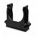 Крепеж-клипса d25мм черная 10шт Промрукав ВИА