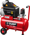 Компрессор масляный 240 л/мин 24л 1500Вт ЗУБР (КПМ-240-24) ВИА