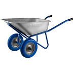 Тачка строительная двухколесная ПТ-300 110 л 240 кг ЗУБР ВИА