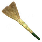 Веник Сорго 3-х луч. (нить) в оплетке ВИА
