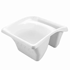 Ковш для краски 180*125*225мм 1,2л белый (валики и кисти до 100мм) White Edition mini DECOR