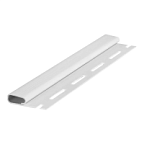 Планка стартовая для сайдинга белый GL ВИА