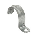 Скоба металлическая однолапковая d31-32мм (10шт) PROxima ВИА