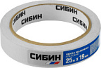 Скотч малярный 19мм х 25м креповый СИБИН ВИА
