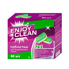 Таблетки для ПММ 60шт 1,08кг ENJOY CLEAN ВИА