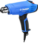 Фен строительный 1800Вт керамический изолятор в кейсе ЗУБР (ФТ-П1800 К) ВИА