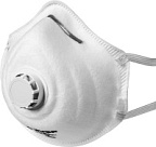 Полумаска фильтрующая коническая с клапаном, класс защиты FFP3 ЗУБР ФК-99 Полумаска фильтрующая коническая с клапаном, класс защиты FFP3 ЗУБР ФК-99