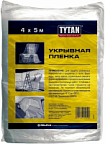Пленка укрывная 4м*5м 5 микрон прозрачная Tytan Professional ВИА 