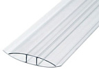 Профиль соединительный неразъемный 4-6мм прозрачный Саф-Пласт 6м