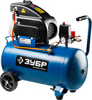Компрессор воздушный 240 л/мин 50л 1500Вт ЗУБР (ЗКПМ-240-50-1,5) ВИА