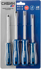 Набор отверток 4 предм. СИБИН 