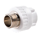 Муфта полипропиленовая комбинир. Дн20*3/4" НР РВК